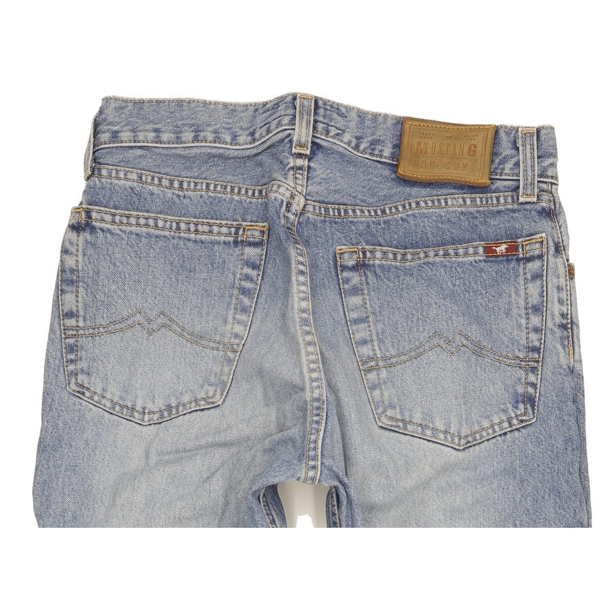 Mustang Oregon Men Blue Straight Regular Jeans W30 L32