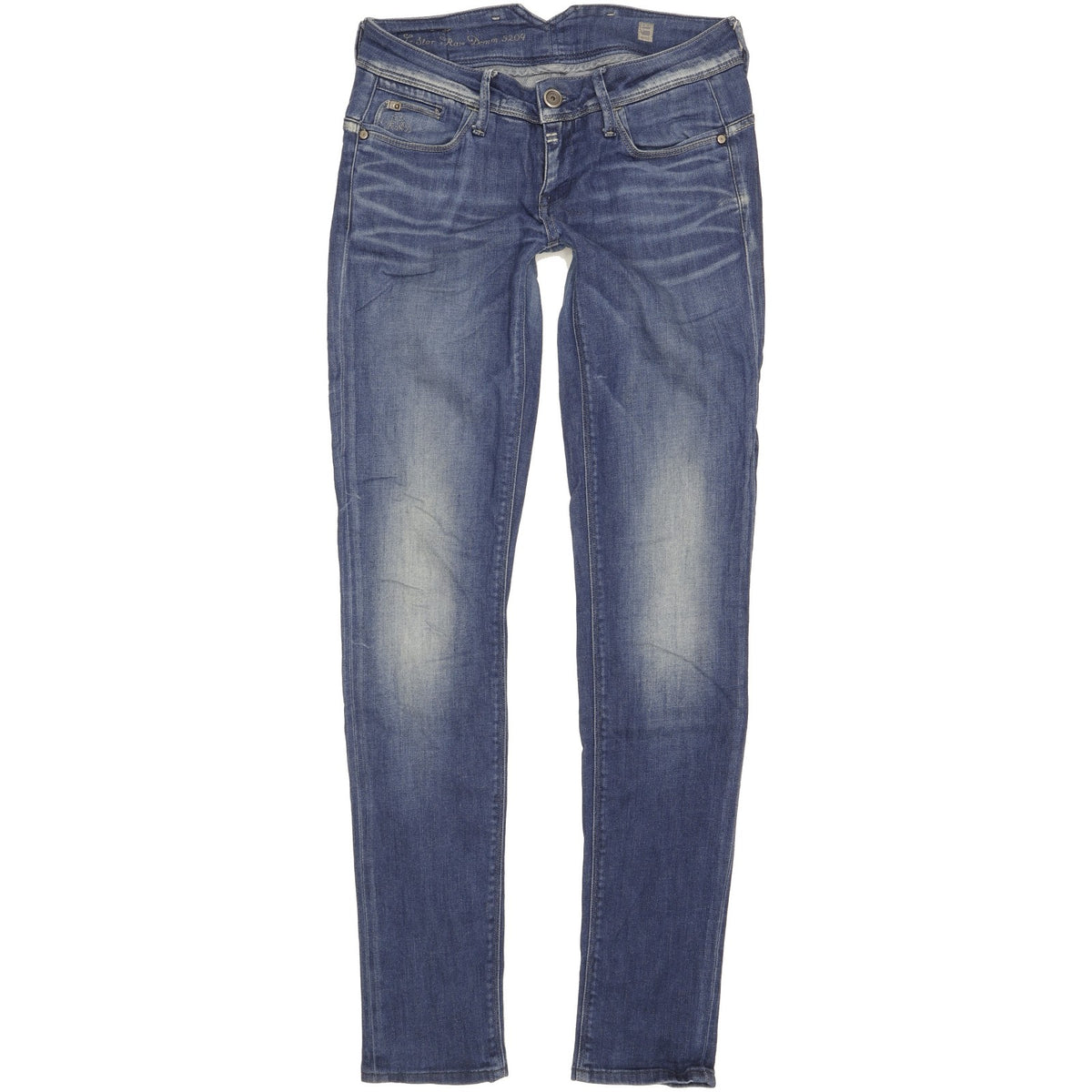 G-Star Midge Colt Women Blue Skinny Slim Stretch Jeans W26 L33
