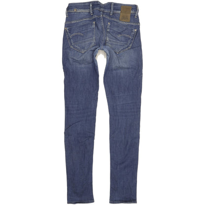 G-Star Midge Colt Women Blue Skinny Slim Stretch Jeans W26 L33