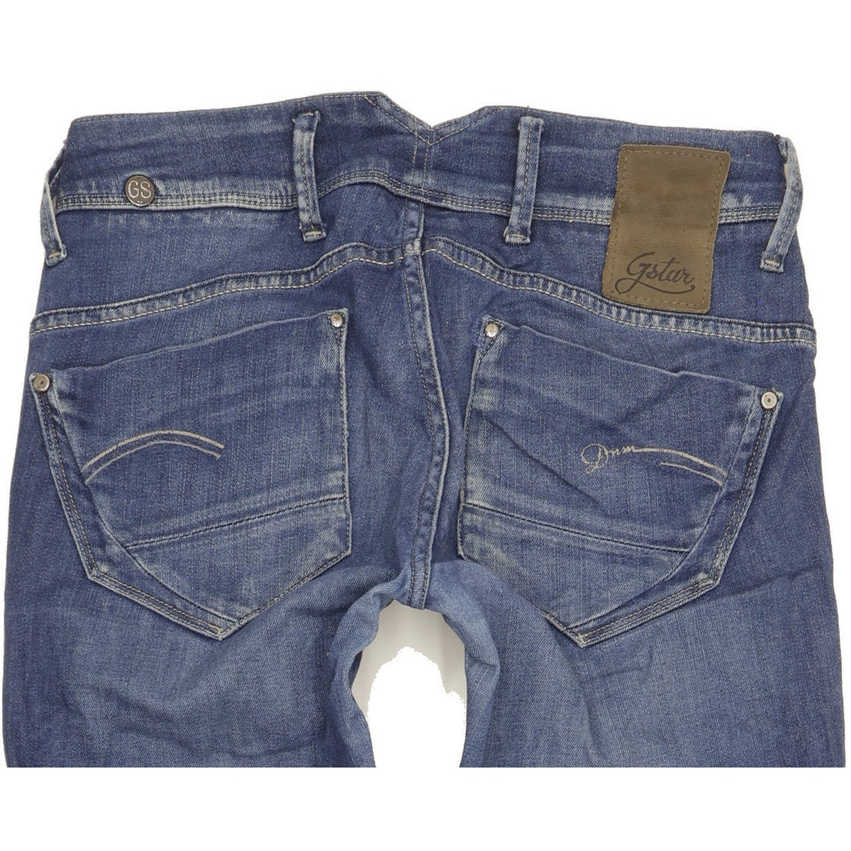 G-Star Midge Colt Women Blue Skinny Slim Stretch Jeans W26 L33