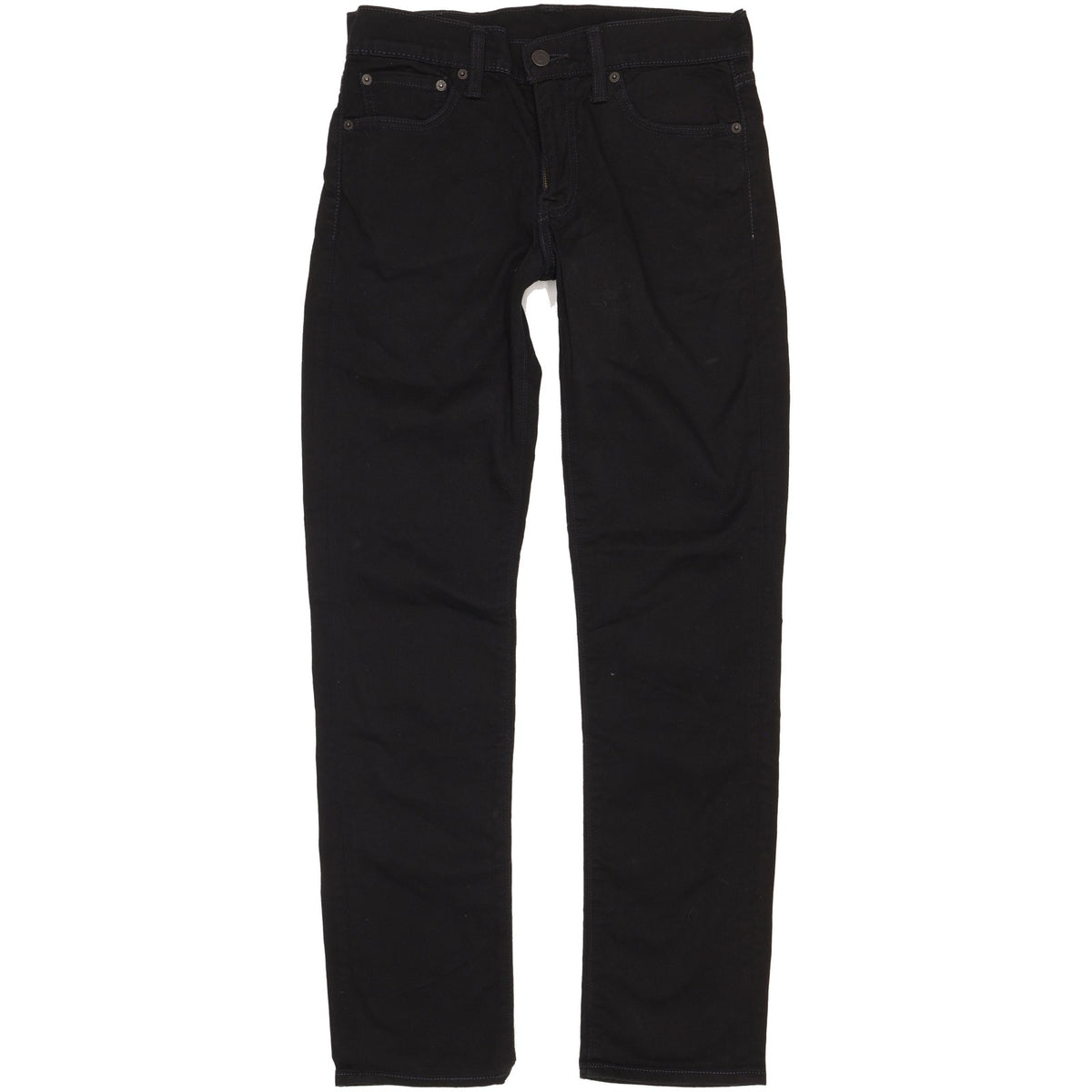 Levi's 511 Men Black Straight Slim Stretch Jeans W30 L31
