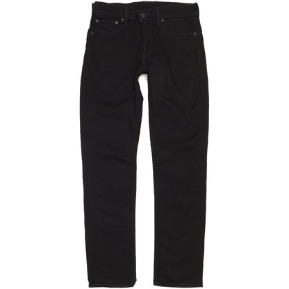 Levi's 511 Men Black Straight Slim Stretch Jeans W30 L31