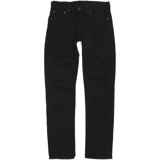 Levi's 511 Men Black Straight Slim Stretch Jeans W30 L31