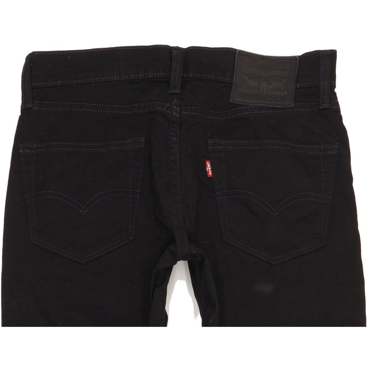 Levi's 511 Men Black Straight Slim Stretch Jeans W30 L31