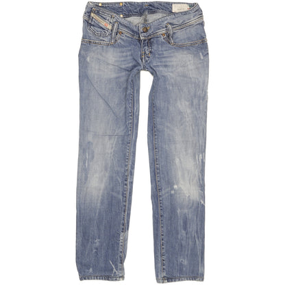 Diesel Matic Men Blue Straight Slim Stretch Jeans W27 L28