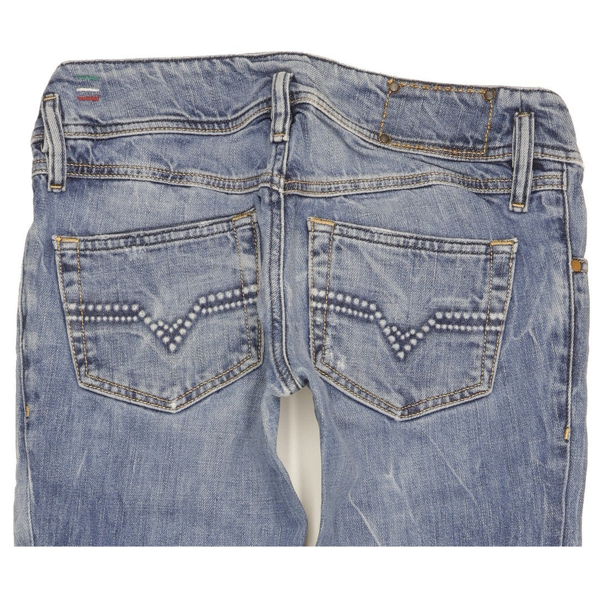 Diesel Matic Men Blue Straight Slim Stretch Jeans W27 L28