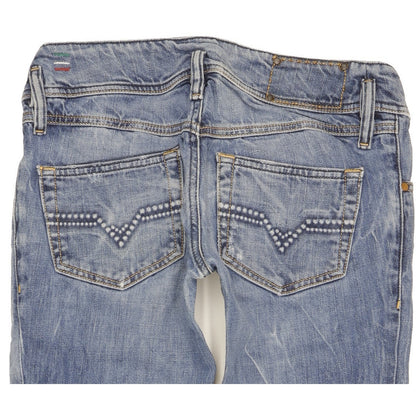 Diesel Matic Men Blue Straight Slim Stretch Jeans W27 L28