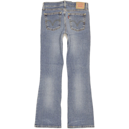 Levi's Women Blue Bootcut Slim Stretch Jeans W28 L31