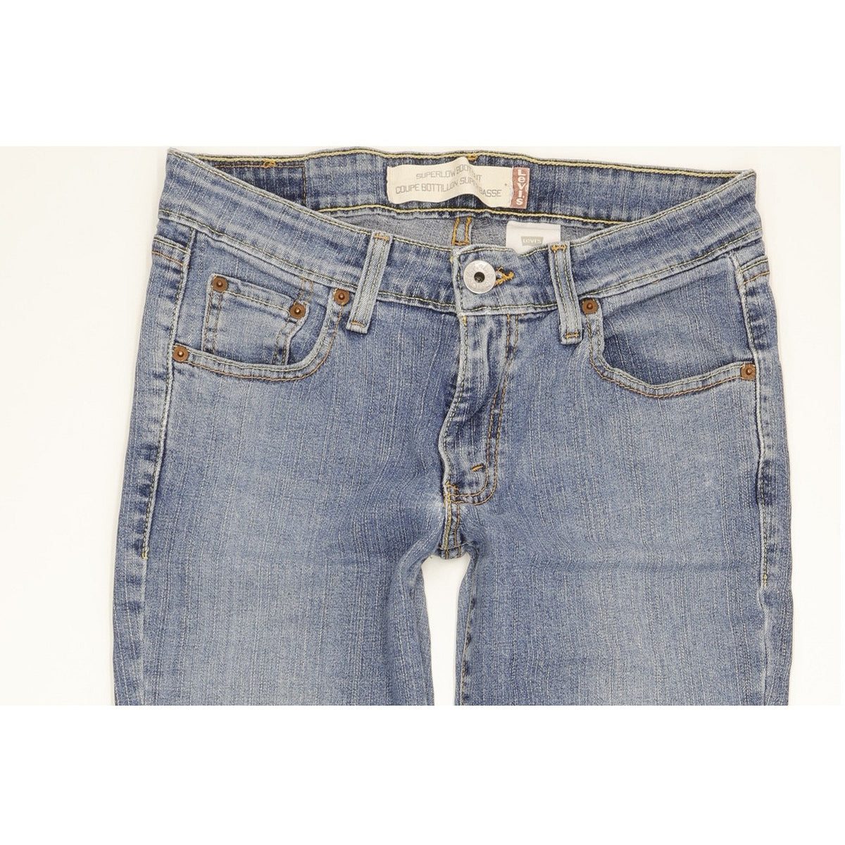 Levi's Women Blue Bootcut Slim Stretch Jeans W28 L31