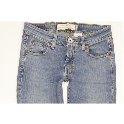 Levi's Women Blue Bootcut Slim Stretch Jeans W28 L31