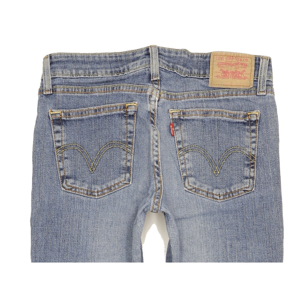 Levi's Women Blue Bootcut Slim Stretch Jeans W28 L31