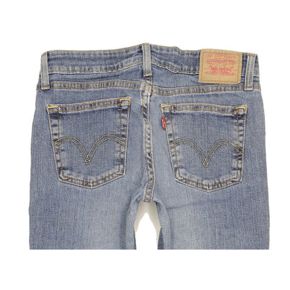 Levi's Women Blue Bootcut Slim Stretch Jeans W28 L31