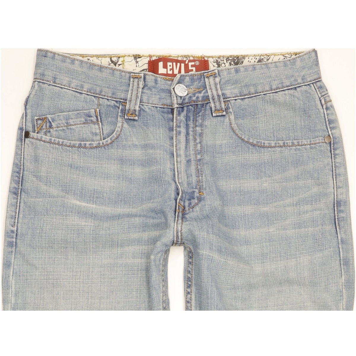Levi's 514 Men Blue Straight Slim Jeans W28 L28