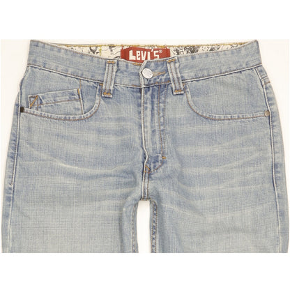 Levi's 514 Men Blue Straight Slim Jeans W28 L28