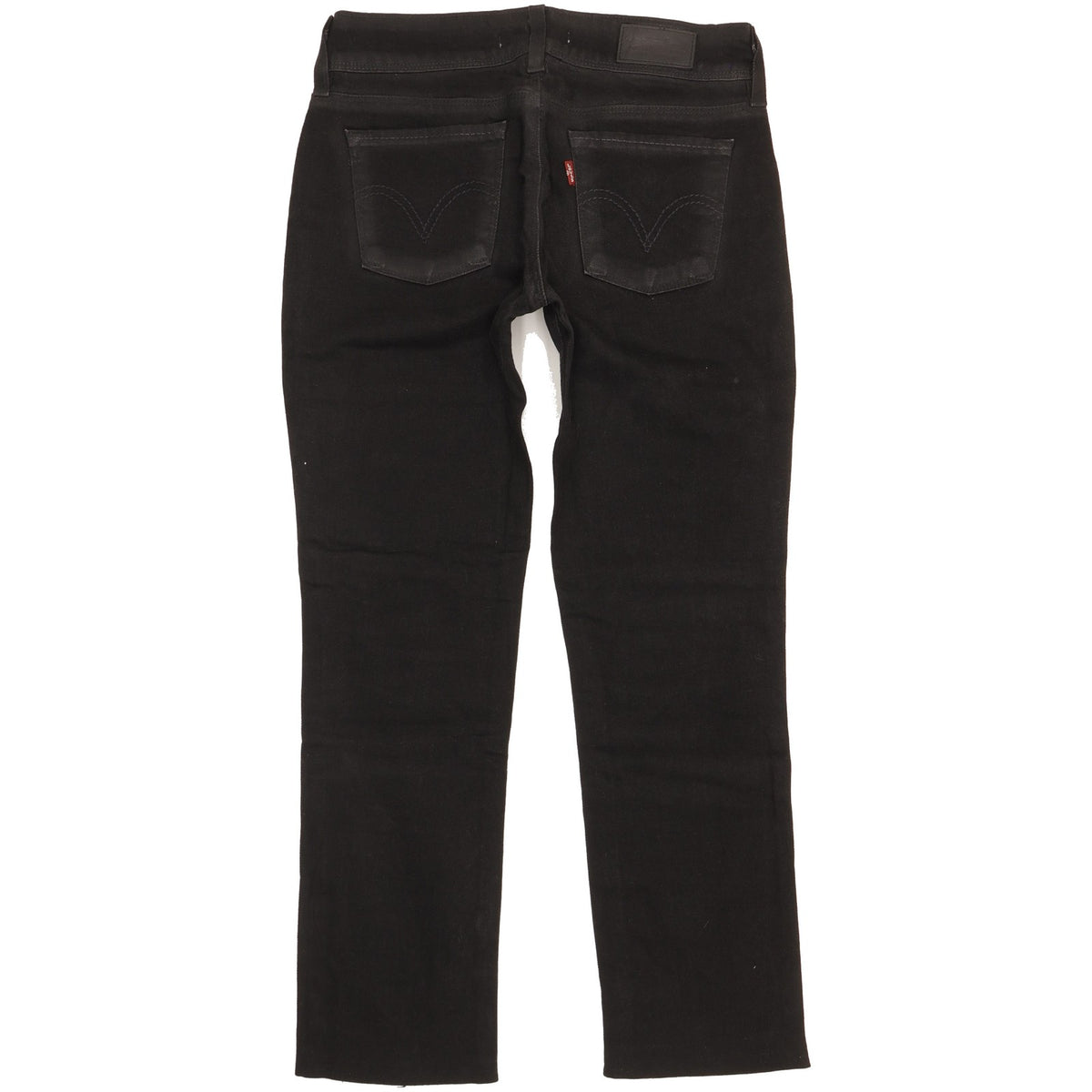 Levi's 571 Men Black Straight Slim Stretch Jeans W29 L28