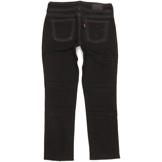 Levi's 571 Men Black Straight Slim Stretch Jeans W29 L28