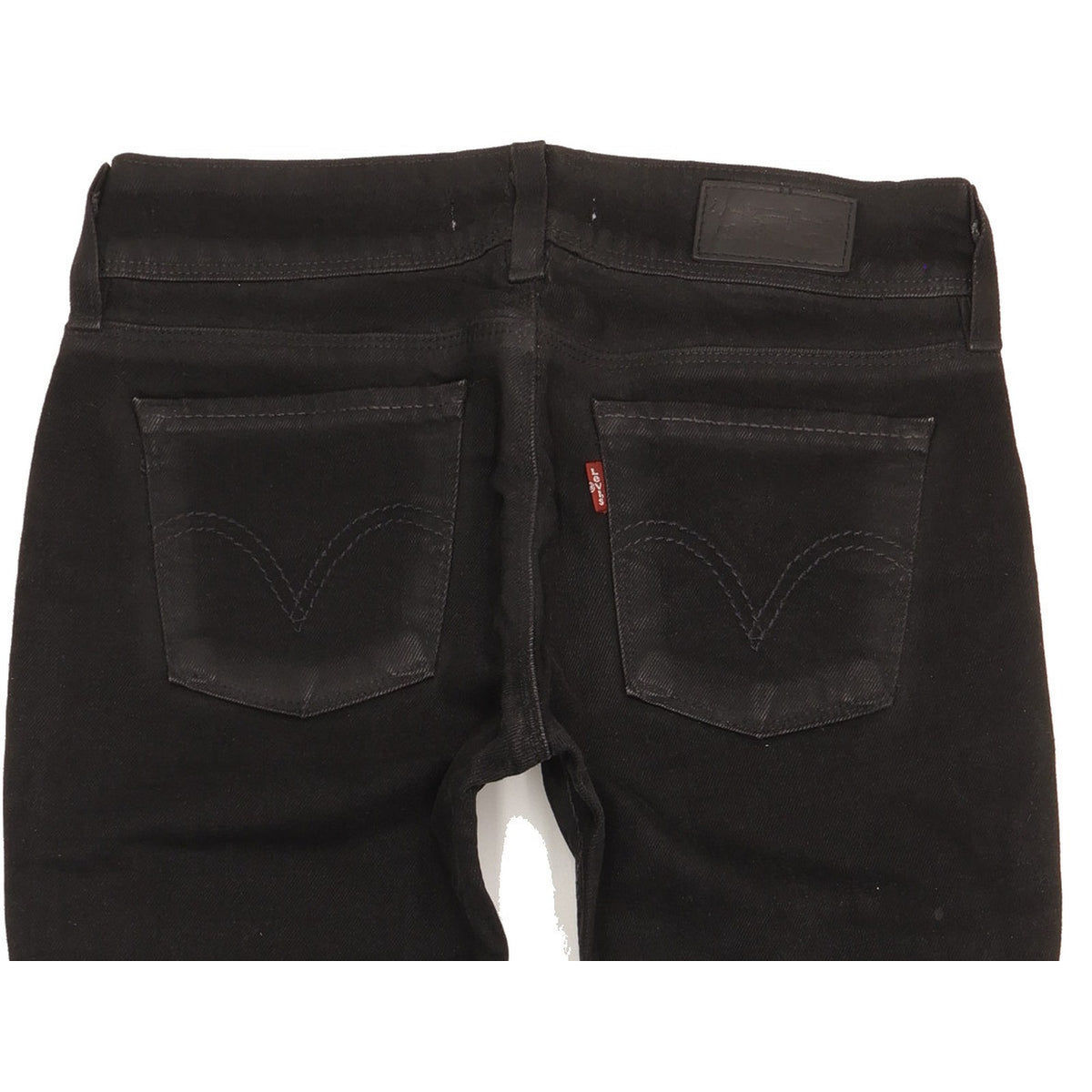 Levi's 571 Men Black Straight Slim Stretch Jeans W29 L28