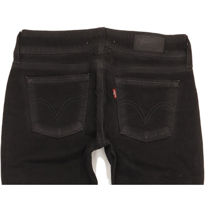Levi's 571 Men Black Straight Slim Stretch Jeans W29 L28