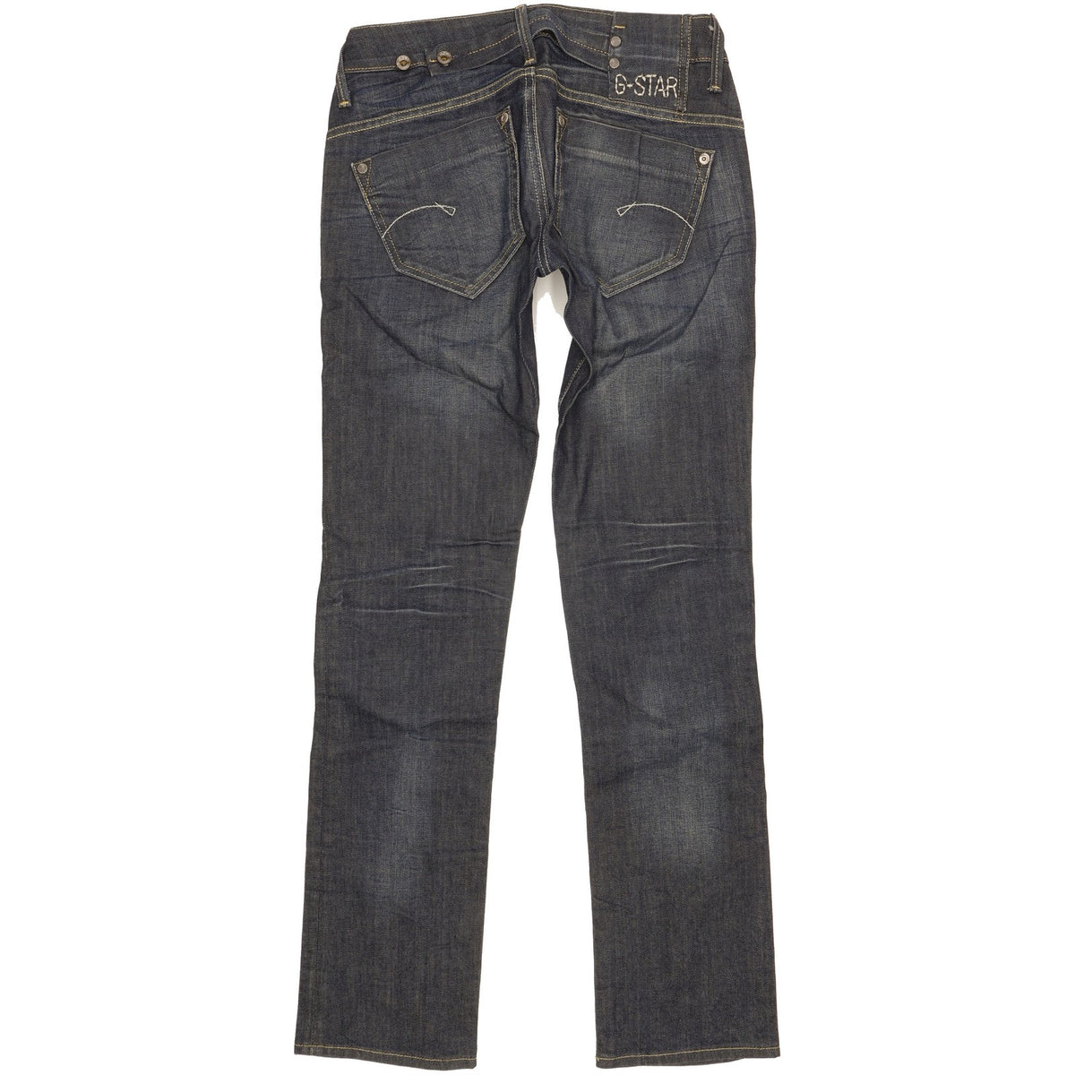 G-Star Midge Women Blue Straight Slim Stretch Jeans W27 L32