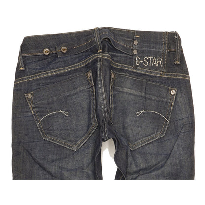 G-Star Midge Women Blue Straight Slim Stretch Jeans W27 L32