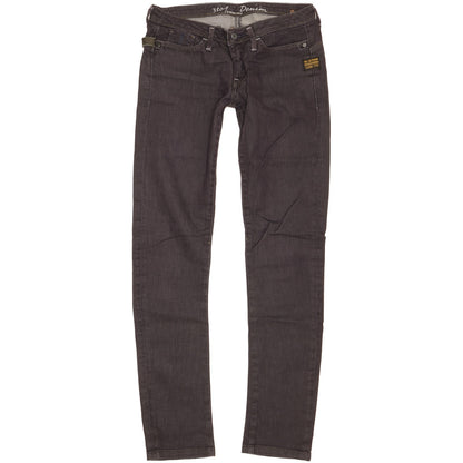 G-Star 3301 Women Navy Skinny Slim Jeans W26 L30