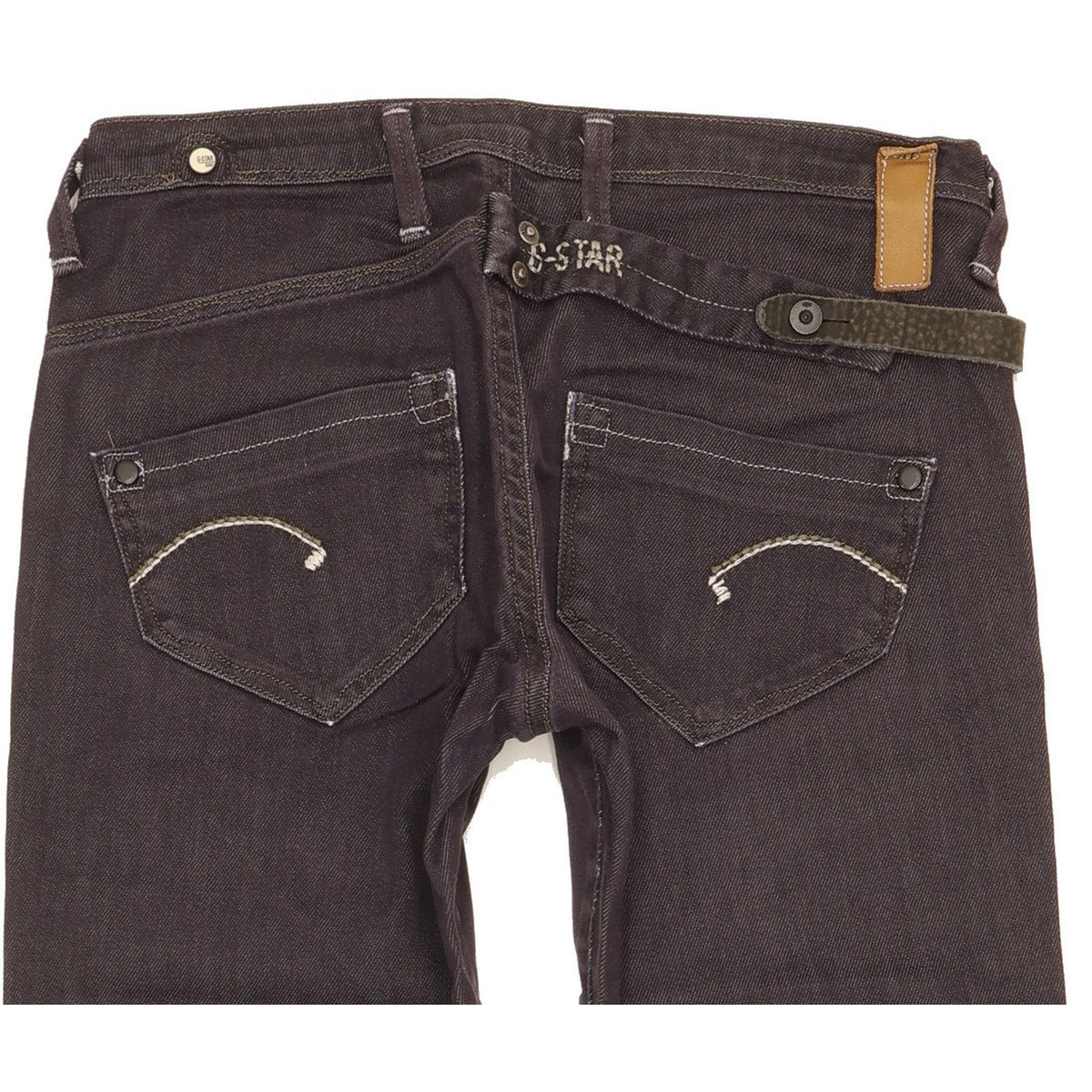 G-Star 3301 Women Navy Skinny Slim Jeans W26 L30