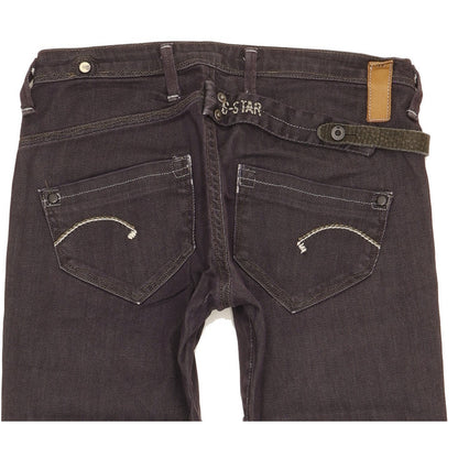 G-Star 3301 Women Navy Skinny Slim Jeans W26 L30