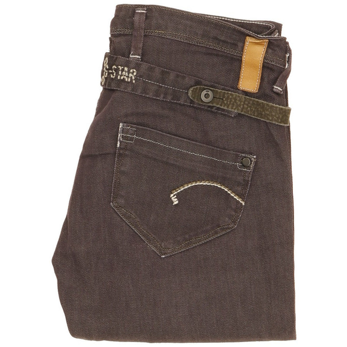 G-Star 3301 Women Navy Skinny Slim Jeans W26 L30