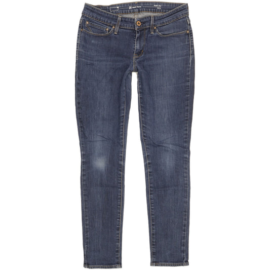 Levi's Demi Curve Women Blue Skinny Slim Stretch Jeans W28 L27