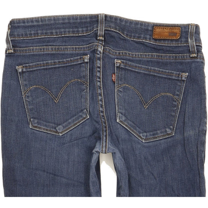 Levi's Demi Curve Women Blue Skinny Slim Stretch Jeans W28 L27