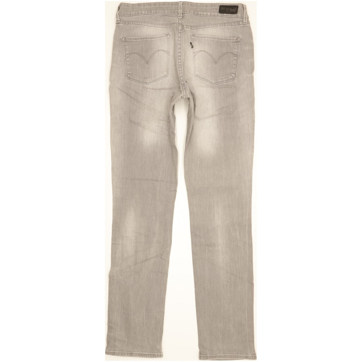Levi's Demi Curve Women Grey Straight Classic Stretch Jeans W30 L32