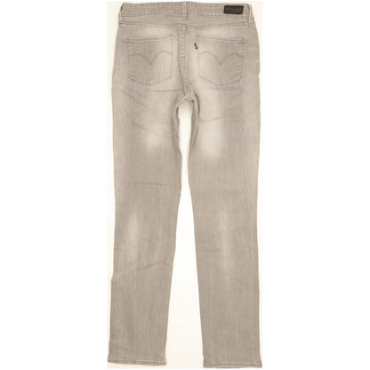 Levi's Demi Curve Women Grey Straight Classic Stretch Jeans W30 L32