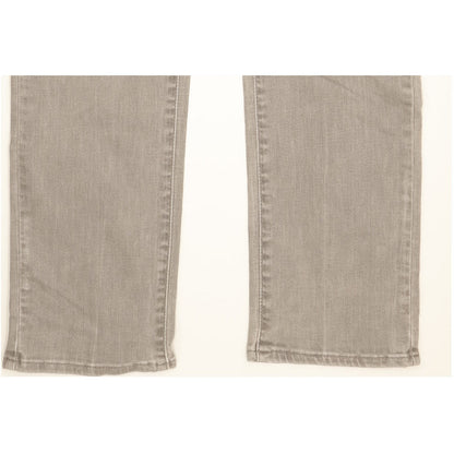 Levi's Demi Curve Women Grey Straight Classic Stretch Jeans W30 L32