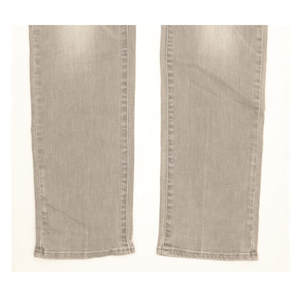 Levi's Demi Curve Women Grey Straight Classic Stretch Jeans W30 L32