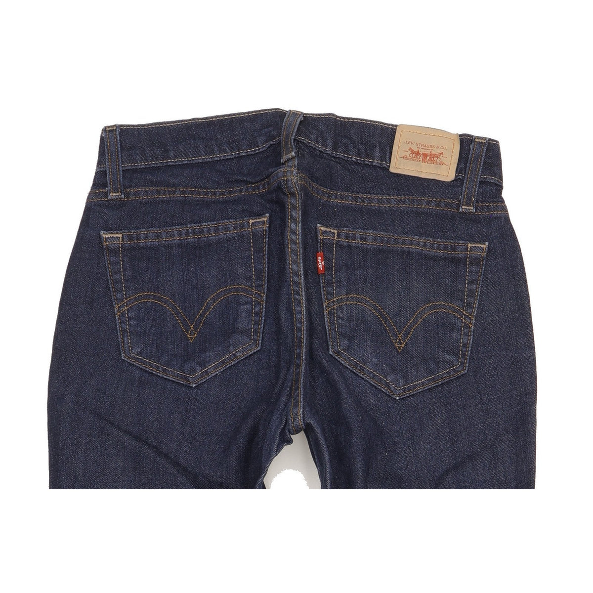 Levi's Curvy Women Blue Bootcut Slim Stretch Jeans W26 L31