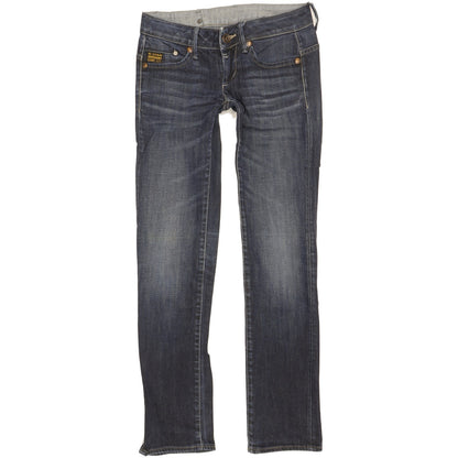 G-Star Midge Women Blue Straight Slim Stretch Jeans W25 L31