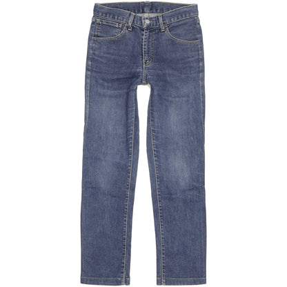 Levi's Men Blue Straight Slim Jeans W26 L28