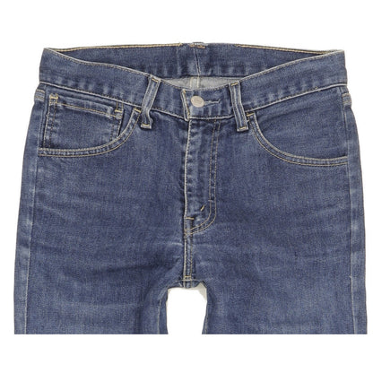 Levi's Men Blue Straight Slim Jeans W26 L28