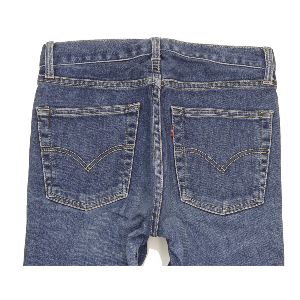 Levi's Men Blue Straight Slim Jeans W26 L28