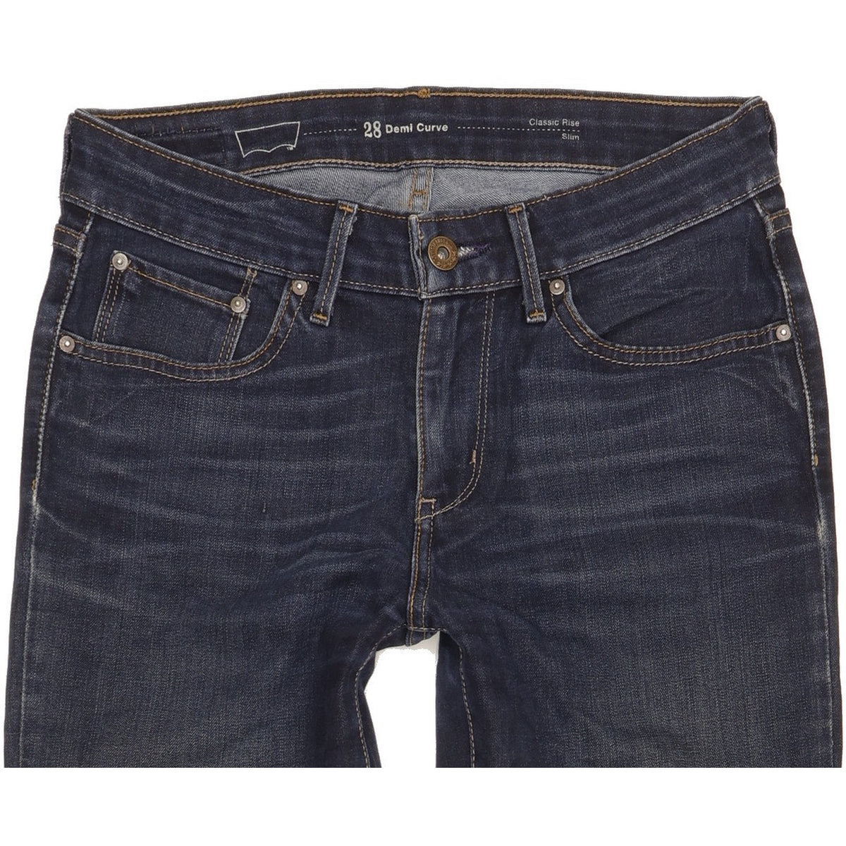 Levi's Demi Curve Women Blue Skinny Classic Stretch Jeans W28 L29