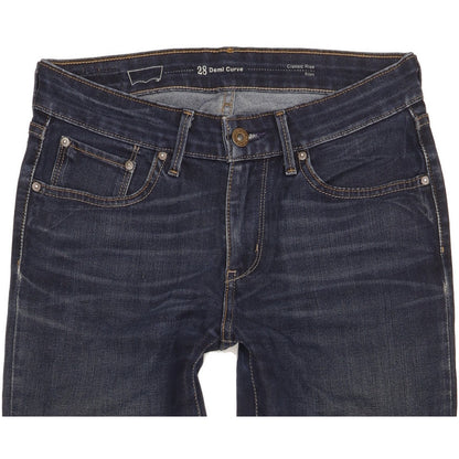 Levi's Demi Curve Women Blue Skinny Classic Stretch Jeans W28 L29