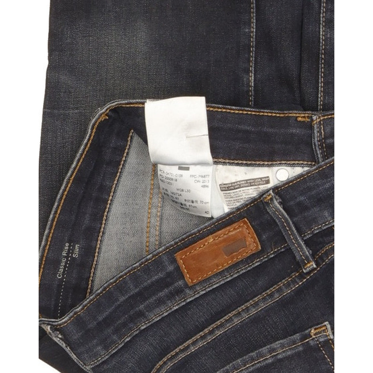 Levi's Demi Curve Women Blue Skinny Classic Stretch Jeans W28 L29
