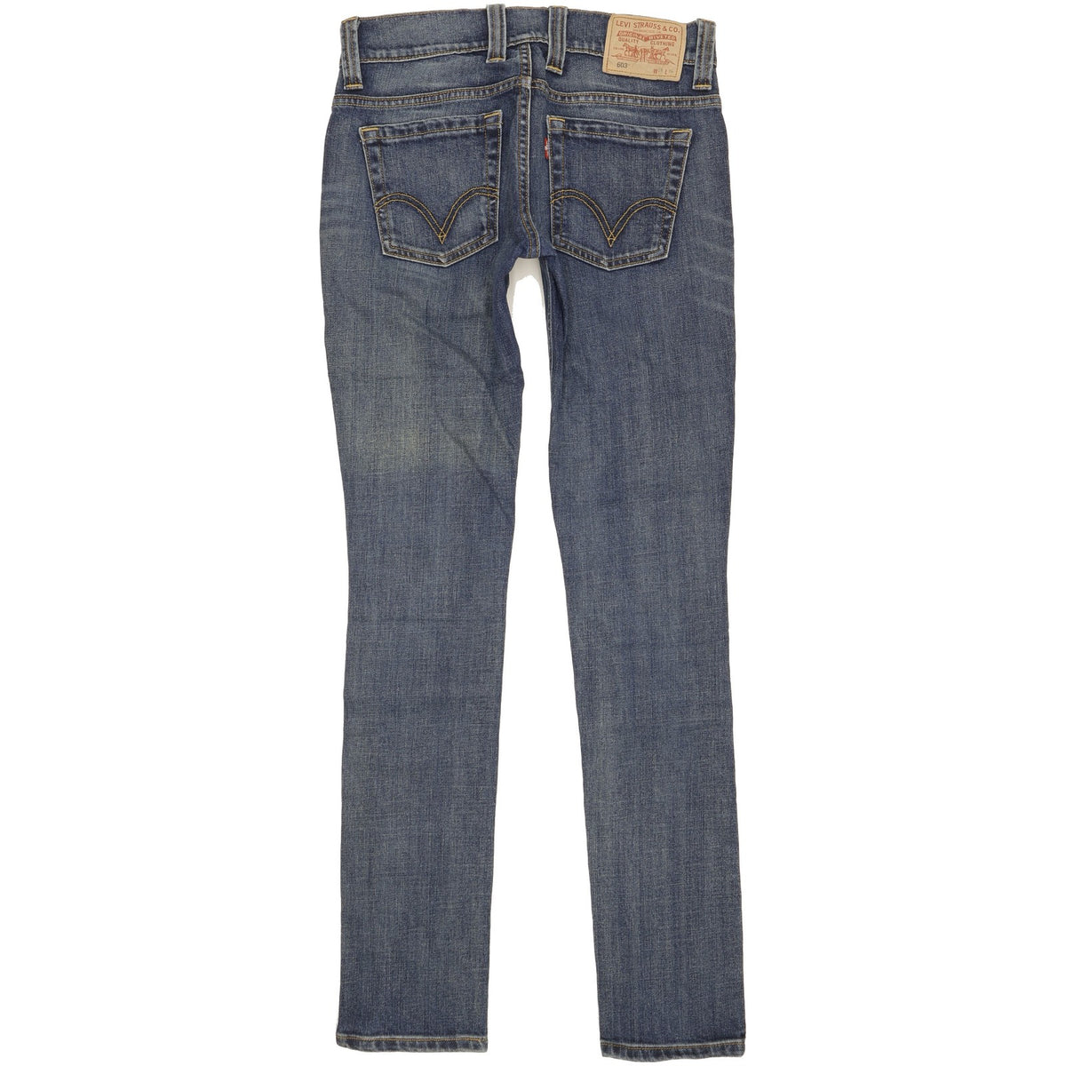 Levi's 603 Men Blue Skinny Slim Stretch Jeans W28 L34