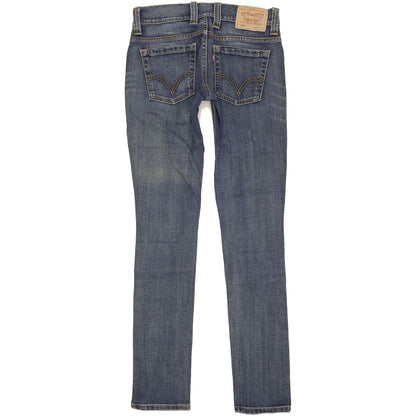 Levi's 603 Men Blue Skinny Slim Stretch Jeans W28 L34