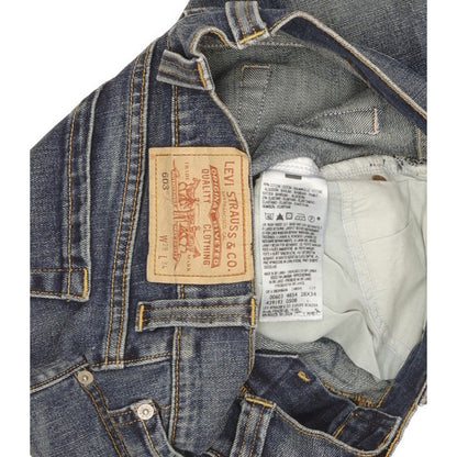 Levi's 603 Men Blue Skinny Slim Stretch Jeans W28 L34