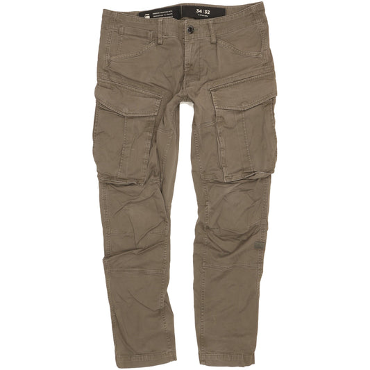 G-Star Men Green Tapered Relaxed Jeans W34 L32