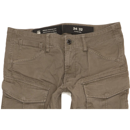 G-Star Men Green Tapered Relaxed Jeans W34 L32