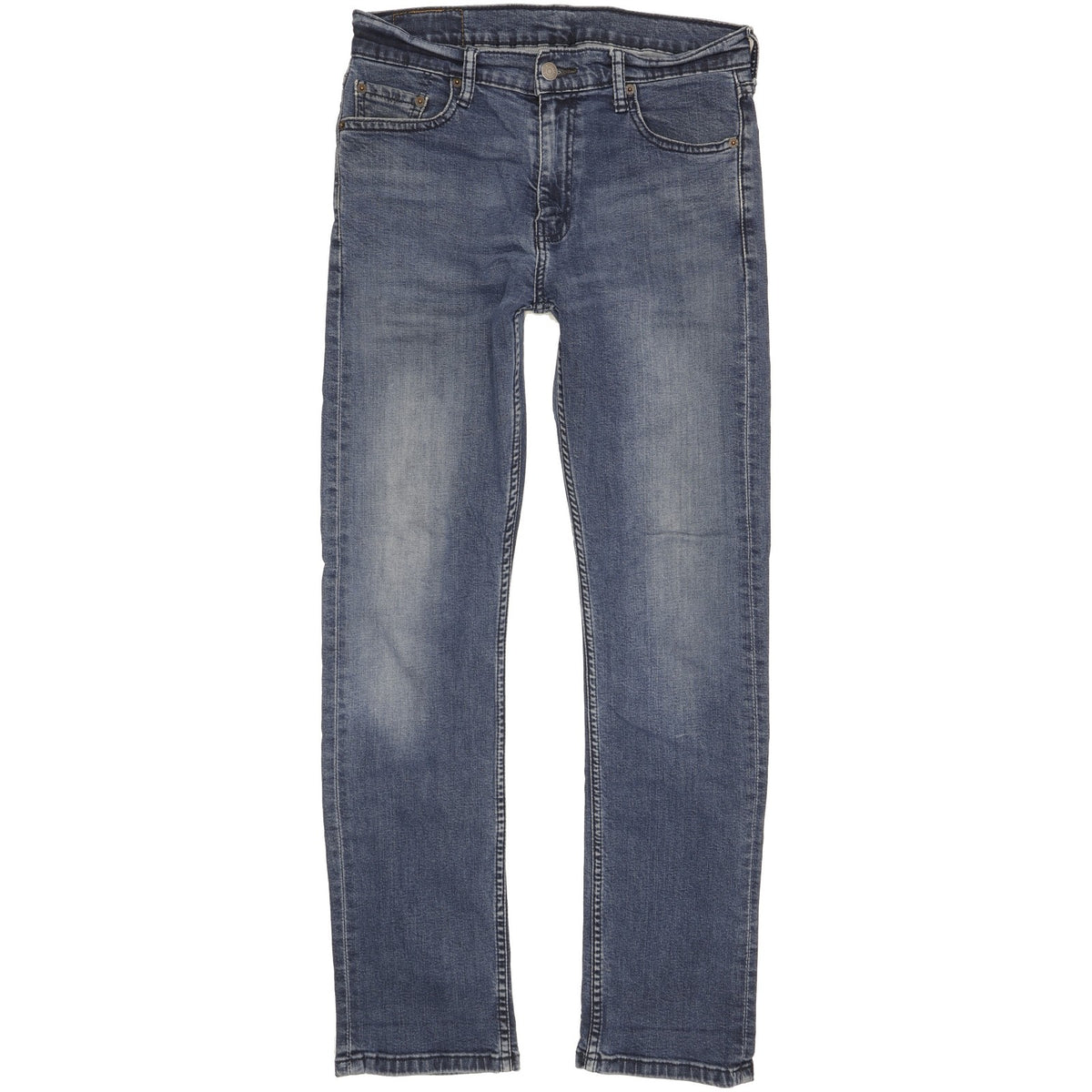 Levi's 513 Men Blue Straight Slim Stretch Jeans W30 L31