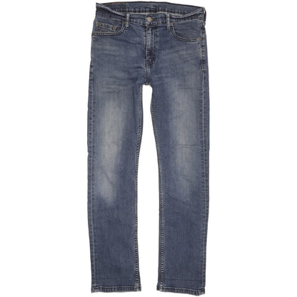 Levi's 513 Men Blue Straight Slim Stretch Jeans W30 L31