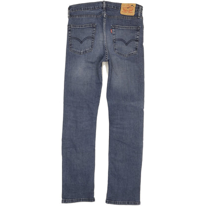 Levi's 513 Men Blue Straight Slim Stretch Jeans W30 L31